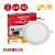 Painel LED 12W de Embutir Redondo Multitensão 2700K - Ourolux - Imagem 2