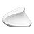 Mouse Sem Fio Recarregável 2.4 Ghz Vertical Ergonomico Ortopedico Power Fit 1600 Dpi Branco Usb - Pm300 [F018] - Imagem 2