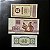 03 Cédulas Estrangeiras - Mongolia - Republica da Guine - Bielorussia - FE - ref.194 - Imagem 1