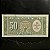 Cédula Estrangeira - Antiga de 50 Pesos - Banco Central do Chile - Mbc - ref.202 - Imagem 2