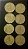 08 Moedas de Aluminio Bronze do Brasil - 1 Cruzeiro-1944-1945-1945-1946-1946-1947-1949 - Mbc - ref.860 - Imagem 1