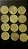 12 Moedas de Auminio Bronze do Brasil - 10 Centavos-44-45-46-47-48-40-51-52-53-54-55 - Mbc - ref.922 - Imagem 1