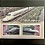 Bloco de Selos Estrangeiros - Trem-Bala Japones Shinkansen - modelos das Séries N700 - Cuba - 2018 - Mint - ref.993 - Imagem 1