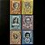 06 Selos Comemorativos do Brasil - Mulheres Pioneira - 2024 - Mint - ref.1001 - Imagem 1