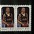 02 Selos Comemorativos do Brasil - Hortencia - Mint - 2019 - ref.1007 - Imagem 1