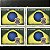 Quadra de Selos Comemorativos do Brasil - 25 Anos do Departamento de Policia Federal - 1989 - Mint - ref.2050 - Imagem 1