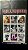 Bloco de Selos Estrangeiros - Afganistan - Millenium - Personalidades - Movie Stars- Mint - ref.2060 - Imagem 1