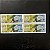 Quadra de Selos Comemorativos do Brasil - Dia Nacional da Consciencia Negra - 2001 - Mint - ref.2127 - Imagem 1