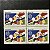 Quadra de Selos Comemorativos do Brasil - Esporte Clube Bahia - 1989 - Mint - ref.2132 - Imagem 1