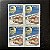 Quadra de Selos Comemorativos do Brasil -170 Anos do Diário de Pernambuco - 1995 - Mint - ref.2168 - Imagem 1