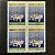 Quadra de Selos Comemorativos do Brasil - 40 Anos da Petrobras - 1994 - Mint - ref.2174 - Imagem 1