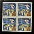 Quadra de Selos Comemorativos do Brasil - Natal 93- 1993 - Mint - ref.2215 - Imagem 1