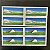02 Quadras de Selos Comemorativos do Brasil - 25 Anos de Brasilia - Mint - ref.2245 - Imagem 1