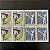 02 Quadras de Selos Comemorativos do Brasil - Trajes e Uniformes Militares - 1986 - Mint - ref.2259 - Imagem 1