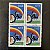 Quadra de Selos Comemorativos do Brasil - Homenagem ao Dia do Trabalho - 1986 - Mint - ref.2272 - Imagem 1