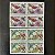 02 Quadras de Selos Comemorativos do Brasil - Natal 86 - Passaros - 1986 - Mint - ref.2273 - Imagem 1