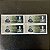 Quadra de Selos Comemorativos do Brasil - Sesquicentenario da Fundação do Colegio D.Pedro II - RJ - 1987 - Mint - ref.2276 - Imagem 1