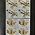 02 Quadras de Selos Comemorativos do Brasil - 50o.Aniversario da Sociedade Brasileira de Entomologia - 1987 - Mint - ref.2281 - Imagem 1