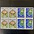 02 Quadras de Selos Comemorativos do Brasil - Serviços Especiais da ECT - 1987 - Mint - ref.2286 - Imagem 1
