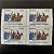 Quadra de Selos Comemorativos do Brasil - Semana da Patria - 1982 - Mint - ref.2321 - Imagem 1
