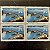 Quadra de Selos Comemorativos do Brasil - Usina Hidréletrica de Itaipu - 1983 - Mint - ref.2346 - Imagem 1