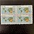 Quadra de Selos Comemorativos do Brasil - Trigésimo Aniversário de Criação do Conselho de Cooperação Aduaneira - 1983 - Mint - ref.2348 - Imagem 1