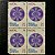 Quadra de Selos Comemorativos do Brasil - Natal 71 - 1971 - Novo - ref.2378 - Imagem 1