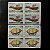 02 Quadras de Selos Comemorativos do Brasil - Homenagem à Aviação Civil - 1977 - Mint - ref.2479 - Imagem 1