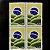 Quadra de Selos Comemorativos do Brasil - Semana da Patria - 1979 - Mint - ref.2500 - Imagem 1