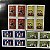 04 Quadras de Selos Comemorativos do Brasil - Natal 81 - Presépios Populares - 1981 - Mint - ref.2540 - Imagem 1