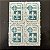 Quadra de Selos Comemorativos do Brasil - 1o. Jambore Pan-Americano no Rio de Janeiro - 1965 - Novo - ref.2571 - Imagem 1