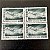 Quadra de Selos Comemorativos do Brasil - Cinquentenario do Primeiro Voo - Santos Dumont - 1956 - Novo - ref.2623 - Imagem 1