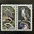 Quadra de Selos Comemorativos do Brasil - Aves Ameaçadas de Extinção - 2014 - Mint - ref.2693 - Imagem 1