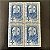 Quadra de Selos Comemorativos do Brasil - XXXVI Congresso Eucaristico Internacional do Rio de Janeiro - 1955 - Novo - ref.2703 - Imagem 1