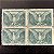 Quadra de Selos Comemorativos do Brasil - Conferencia Interamericana para Manutenção da Paz e Segurança - 1947 - Novos - ref.2829 - Imagem 1