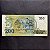 Cédula do Brasil - 200 Cruzeiros - Republica I Centenario - Sob - ref.3005 - Imagem 2