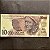 Cédula do Brasil - 10.000 Cruzeiros Reais - Rendeira - Cedula Fantasia - ref.3014 - Imagem 1