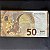 Cédula Estrangeira - 50 Euros da Europa - Mbc - ref.3052 - Imagem 2