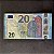 Cédula Estrangeira - 20 Euros da Europa - Mbc - ref.3055 - Imagem 1