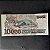 Cédula do Brasil - 10.000 Cruzeiros - Vital Brazil -FE - ref.3078 - Imagem 2
