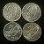 04 Moedas do Brasil - 20 Cruzeiros - 1965 - Aluminio - Mbc - ref.3101 - Imagem 1