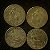 04 Moedas do Brasil - 1.000 Réis - 1924 - Aluminio Bronze - Mbc - ref.3103 - Imagem 2