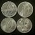 04 Moedas do Brasil - 10 Cruzeiro - 1965 - Aluminio - Mbc - ref.3111 - Imagem 1