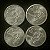 04 Moedas do Brasil - 10 Cruzeiro - 1965 - Aluminio - Mbc - ref.3111 - Imagem 2