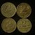 04 Moedas do Brasil - 2 Cruzeiros- 1949 - Aluminio Bronze - Mbc - ref.3114 - Imagem 1