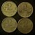 04 Moedas do Brasil - 2 Cruzeiros - 1946 - Aluminio Bronze - Mbc - ref.3119 - Imagem 1