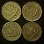 04 Moedas do Brasil - 2 Cruzeiros - 1946 - Aluminio Bronze - Mbc - ref.3119 - Imagem 2