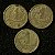 03 Moedas do Brasil - 1 Cruzeiro - 1949 - Aluminio Bronze - Mbc - ref.3131 - Imagem 1