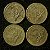04 Moedas do Brasil - 1 Cruzeiro - 1947 - Aluminio Bronze - Mbc - ref.3132 - Imagem 2