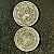 02 Moedas do Brasil - 100 Réis - 1893 - Cupro Niquel - Mbc - ref.3143 - Imagem 2